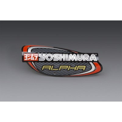 YOSHIMURA | Targhetta logo per silenziatore