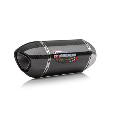 YOSHIMURA | Stainless Slip-On Exhaust, w/ Carbon Fiber Muffler for SUZUKI GSX-R 600/750 2011-2024