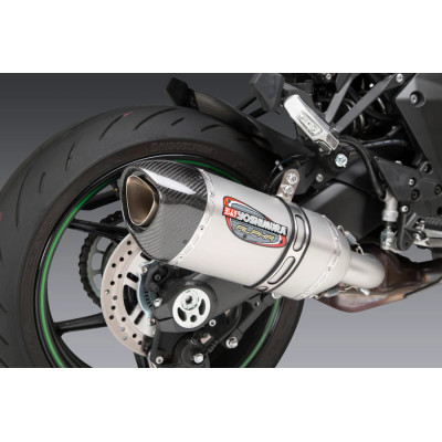 YOSHIMURA | ALPHA Stainless slip-on exhaust for KAWASAKI NINJA 1000SX 2020-2024