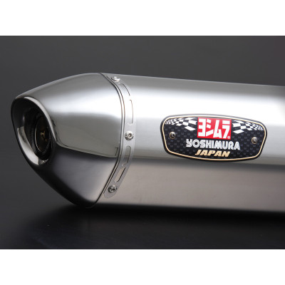 YOSHIMURA | R-77J Slip-on exhaust JMCA for SUZUKI SV650 / SV650X 2016-2019