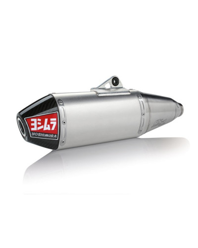 Scarico completo Yoshimura RS4 acciaio/alluminio con fondello in carbonio per KTM250SX-F