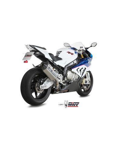 Scarico Mivv Speed Edge inox per BMW S 1000 2015-2016