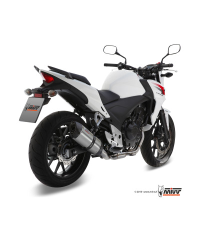 Scarico Mivv Suono inox per Honda CB 500 X/ CB 500 F 2013-2015