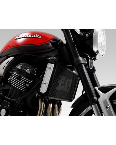 Copri radiatore Yoshimura BLACK OXIDE per Kawasaki Z900RS/CAFE' 2018