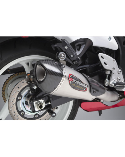 Scarico completo Yoshimura Alpha T race con collettori in acciaio per Suzuki GSX1300R - Hayabusa 2008-2018