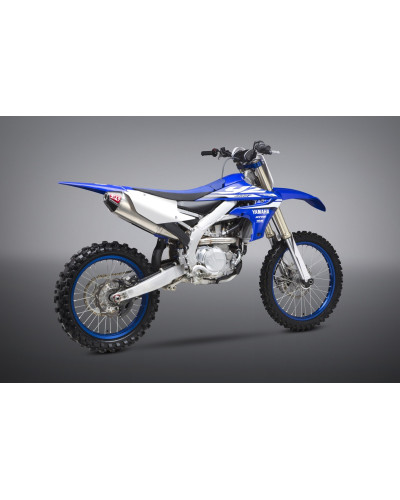 Scarico completo Yoshimura RS4 acciaio/alluminio in carbonio per Yamaha YZ450F 2018-2019