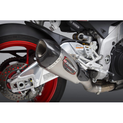 Terminale Yoshimura Alpha T Race in titanio per Aprilia RSV4 / Tuono 2017-2019