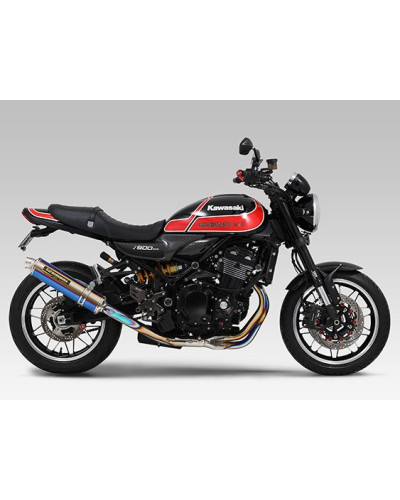 Scarico completo Duplex shooter in titanio per Kawasaki Z900RS/Z900RS CAFE 2018-2020