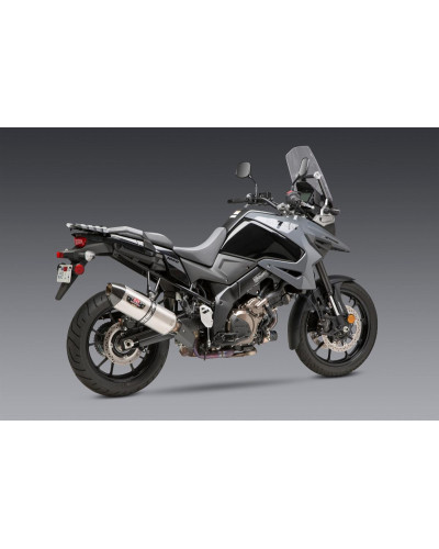 Terminale Yoshimura R-77 Race in acciaio per Suzuki V-Strom 1050 2020