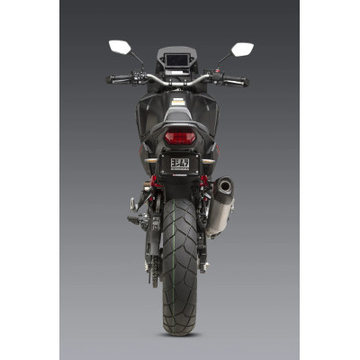 AFRICA TWIN 2020 RS-12 STAINLESS SLIP-ON EXHAUST, W/ STAINLESS MUFFLER