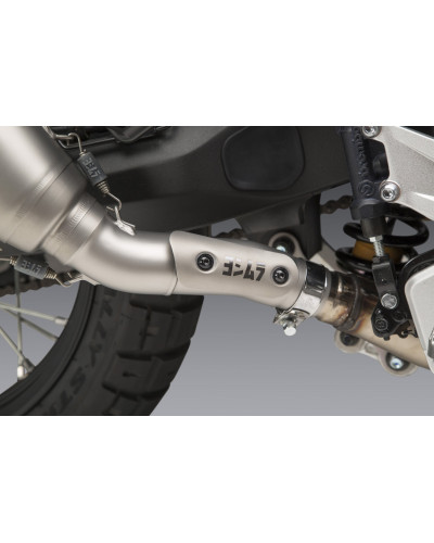 TENERE 700 2021 RS-12 STAINLESS SLIP-ON EXHAUST, W/ STAINLESS MUFFLER