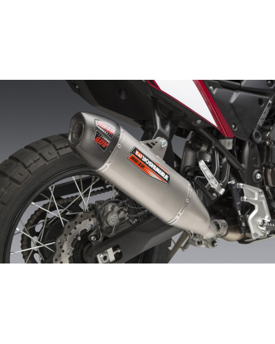 TENERE 700 2021 RS-12 STAINLESS SLIP-ON EXHAUST, W/ STAINLESS MUFFLER