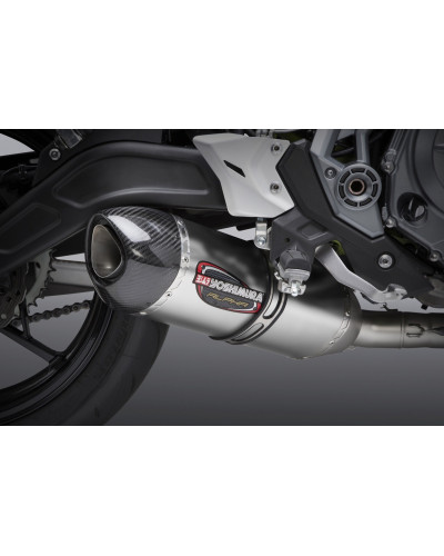 Scarico completo Yoshimura Alpha race in acciaio per Kawasaki Ninja / Z 650 2017-2020