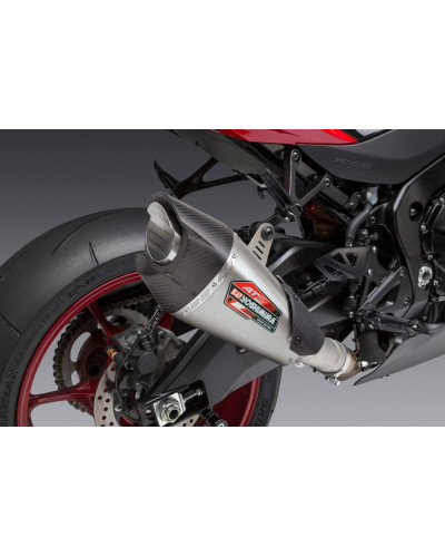 GSX-R1000 17-20 AT2 Stainless Slip-On Exhaust, w/ Stainless Muffler