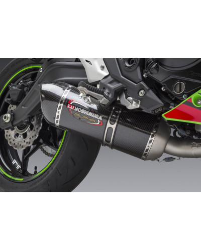 Scarico completo Yoshimura Alpha race in carbonio per Kawasaki Ninja / Z 650 2017-2021