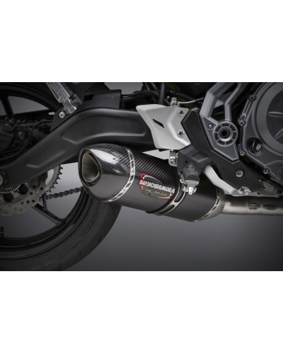 Scarico completo Yoshimura Alpha race in carbonio per Kawasaki Ninja / Z 650 2017-2021