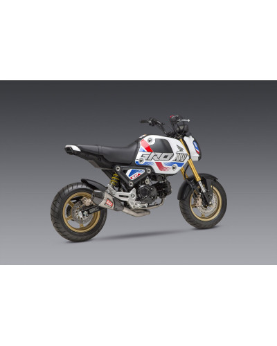 GROM 2022 RACE RS-9T STAINLESS FULL EXHAUST, W/ STAINLESS MUFFLER