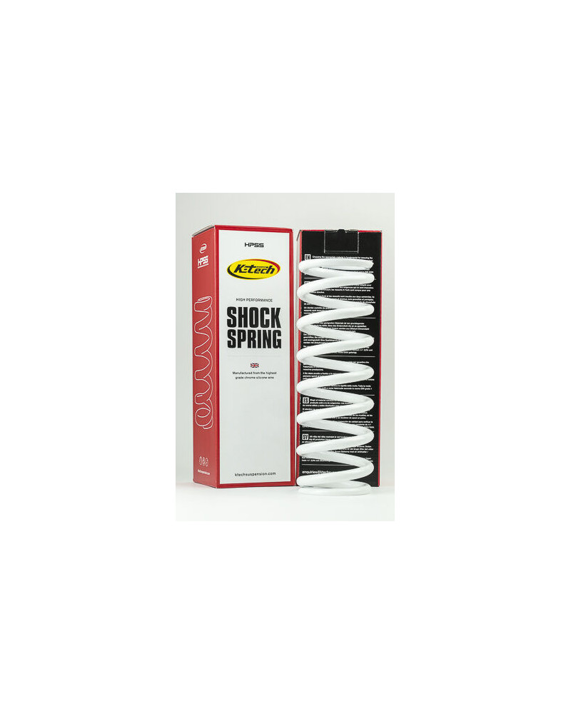 K-Tech Shock Absorber Spring (63x260) White for WP Husqvarna / KTM