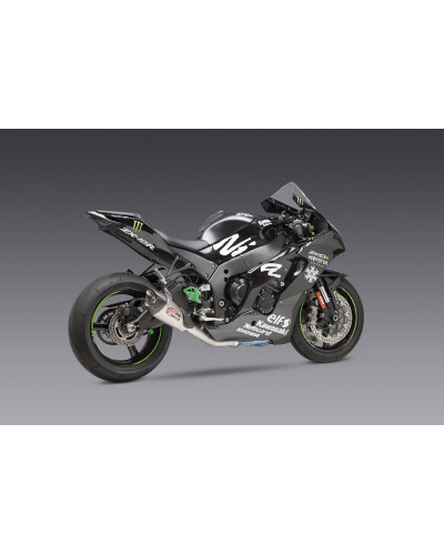 ZX-10R/RR 2021 RACE AT2 STAINLESS 3/4 EXHAUST, W/ STAINLESS MUFFLER