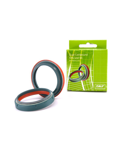 SKF DUAL COMPOUND OIL AND DUST FORK SEAL KIT SHOWA 49MM