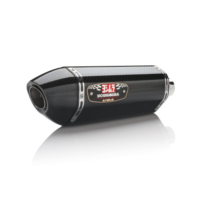 FZ/MT-07 15-21 / XSR700 18-21 / R7 2022 RACE R-77 STAINLESS FULL EXHAUST, W/ CF MUFFLER