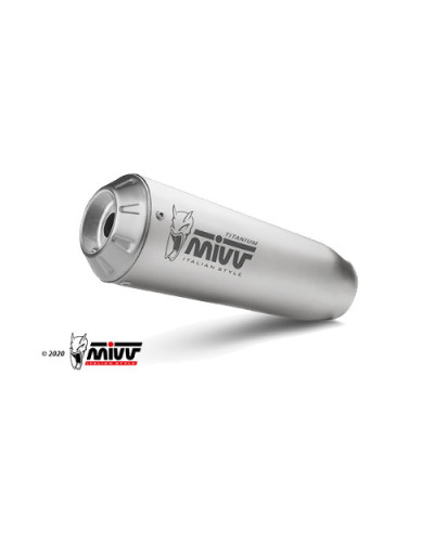 Mivv X-M1 titanium drain Euro5 for Aprilia RS 660 2020 - 2021