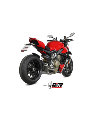 Scarico Mivv X-M1 titanio per Ducati V4 2020 - 2021