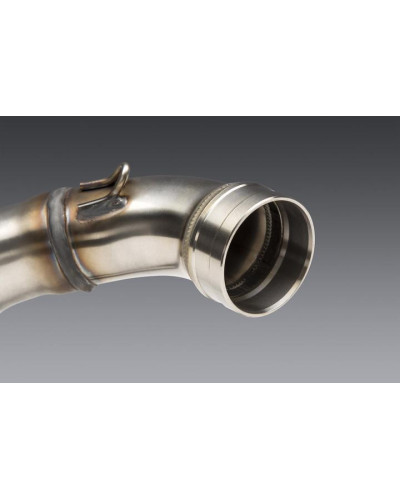 KTM/HUSQ 250/350 19-21 RS-12 STAINLESS FULL EXHAUST, W/ ALUMINUM MUFFLER