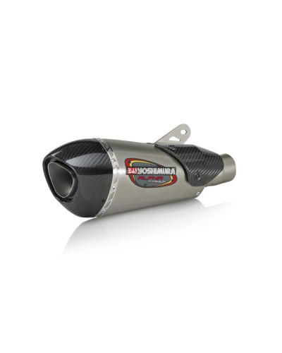 Terminale di scarico Yoshimura ALPHA T SLIP-ON titanio per Yamaha YZF R1 M / S 2015-2021