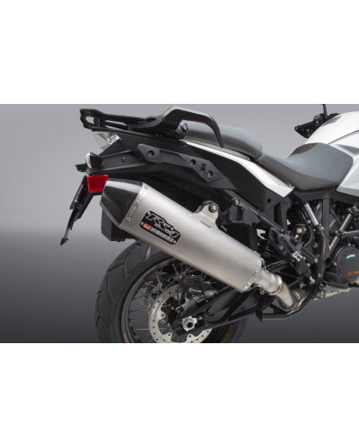 Terminale di scarico Yoshimura RS-4 acciao per KTM 1090 / 1190 / 1290 ADVENTURE 2015-2020