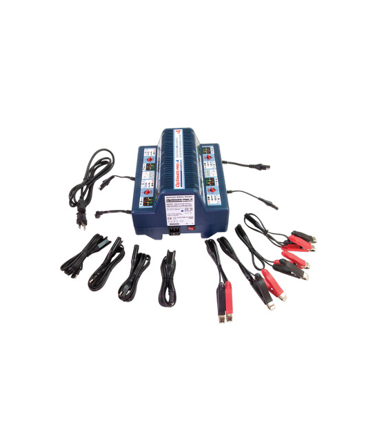 Caricabatterie Optimate 4 TecMate Dual Program mantenitore per batterie 12V  auto e moto + tester