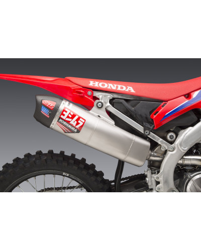 CRF250R 2022 YOSHIMURA RS-12 STAINLESS FULL EXHAUST, W/ STAINLESS MUFFLER