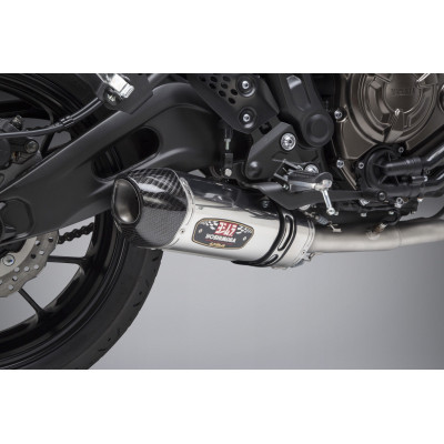 FZ/MT-07 15-21 / XSR700 18-21 / R7 2022 RACE R-77 STAINLESS FULL EXHAUST, W/ STAINLESS MUFFLER