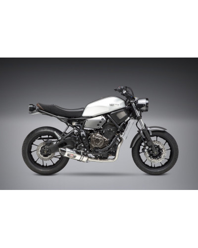 FZ/MT-07 15-21 / XSR700 18-21 / R7 2022 RACE R-77 STAINLESS FULL EXHAUST, W/ STAINLESS MUFFLER