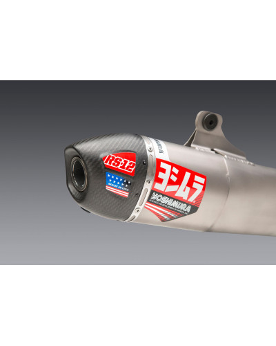 CRF250R 2022 YOSHIMURA RS-12 TITANIUM FULL EXHAUST, W/ TITANIUM MUFFLER