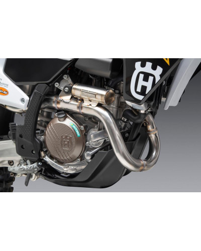 Scarico completo Yoshimura RS-12 acciaio/alluminio per KTM 450 SX-F / Husqvarna FC 450 2023