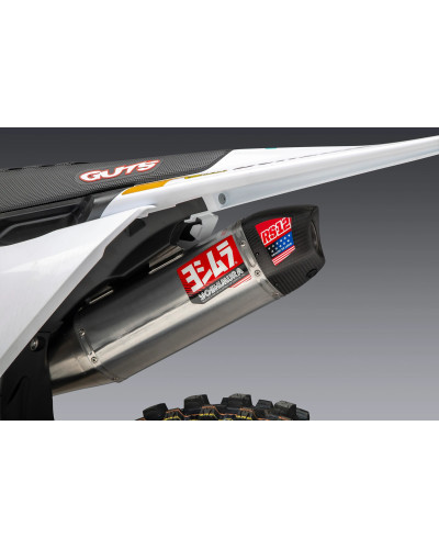 Scarico completo Yoshimura RS-12 acciaio/alluminio per KTM 450 SX-F / Husqvarna FC 450 2023