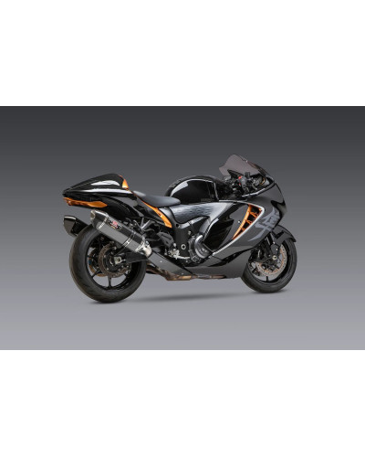 Terminali Yoshimura R-77 Race in carbonio per Suzuki GSX1300R Hayabusa 2021-2022