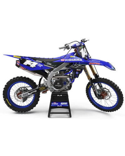 Scarico completo Yoshimura RS-12 Acciaio per Yamaha YZ250F 2019-2022