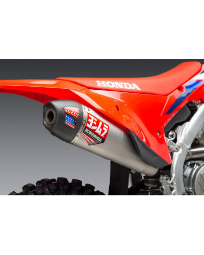 CRF450R/RX 2021-2023 YOSHIMURA RS-12 TITANIUM FULL EXHAUST, W/ TITANIUM MUFFLER