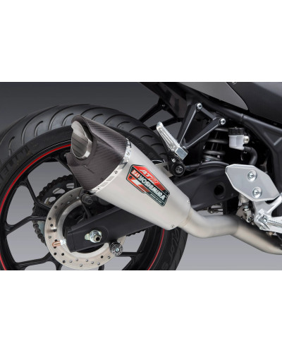 YZF-R3 15-22 Race AT2 Stainless Full Exhaust, w/ Stainless Muffler