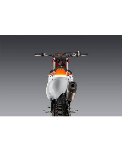 KTM 450SX-F FE 22-23 / HUSQV FC450 RE 22-23 YOSHIMURA RS-12 TITANIUM FULL EXHAUST, W/ TITANIUM MUFFLER