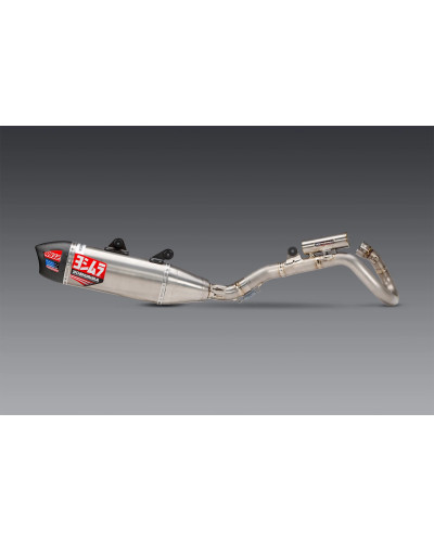 KTM 450SX-F FE 22-23 / HUSQV FC450 RE 22-23 YOSHIMURA RS-12 TITANIUM FULL EXHAUST, W/ TITANIUM MUFFLER