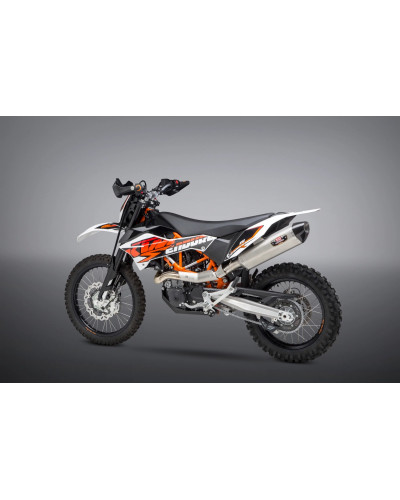 Terminale Yoshimura R-77 Race in acciaio per KTM 690 Enduro R / Husqvarna 701 Enduro / Supermoto 2016-2022