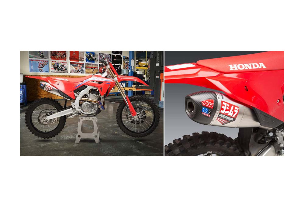 NOVITÀ CROSS 2022: NUOVO SCARICO COMPLETO YOSHIMURA RS-12 PER HONDA CRF250R/RX