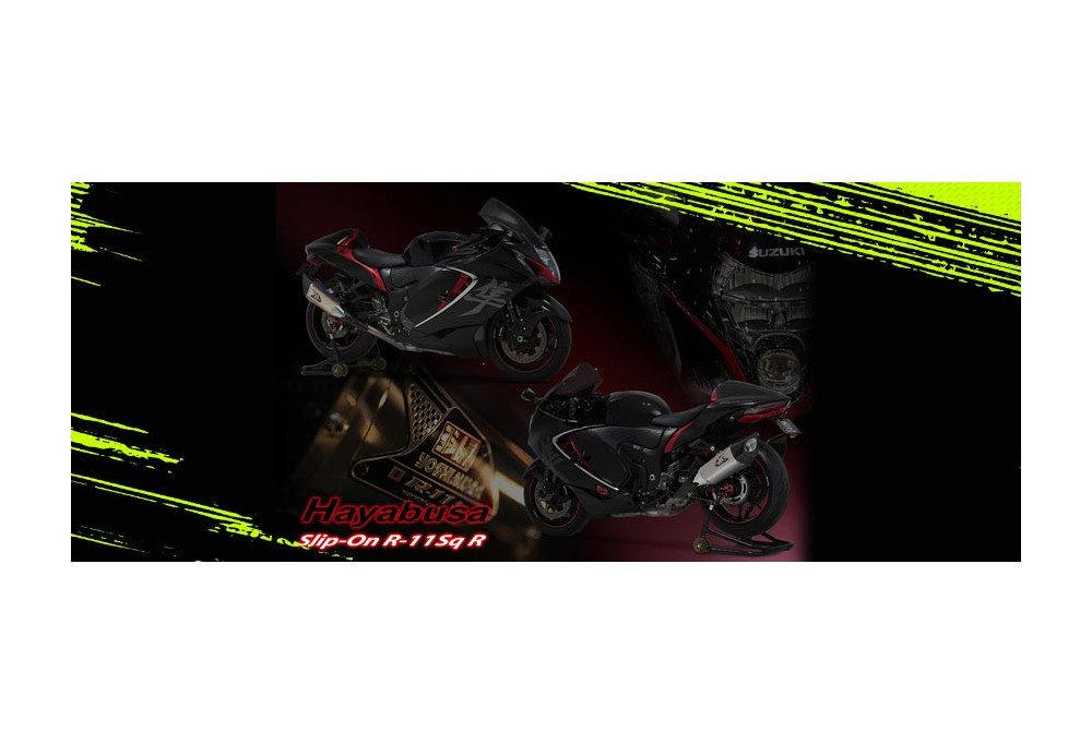 YOSHIMURA SILENCER R-11SQ R EURO5 FOR SUZUKI HAYABUSA 2021-2023