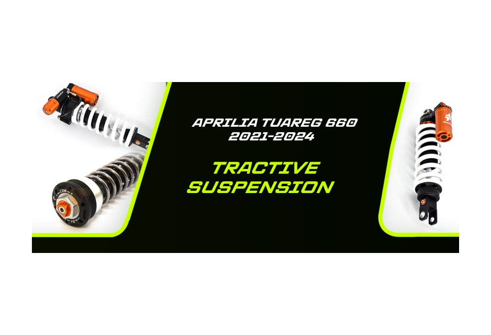 TracTive Suspension products for APRILIA TUAREG 660 2021-2024