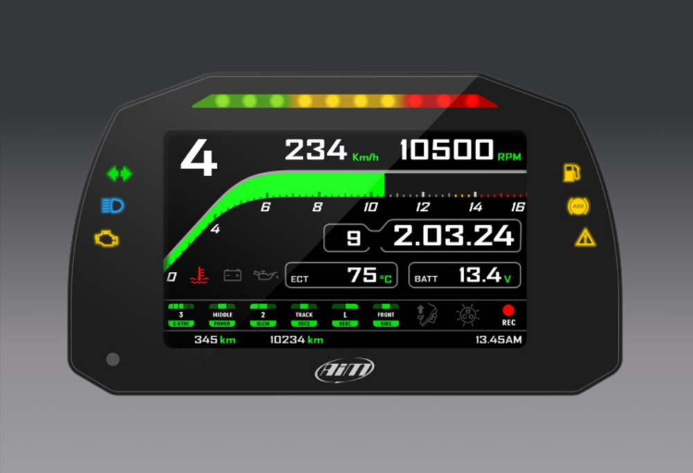 Kawasaki Ninja ZX-10R (2016-2020): the new AIM MXK10 Plug & Play Dashboard is here!