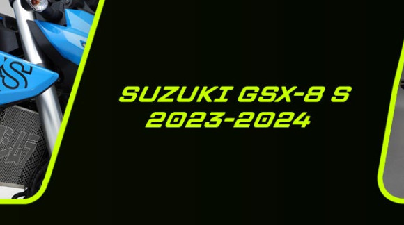 I prodotti per la Nuova SUZUKI GSX-8 S 2023-2024, salta in sella!